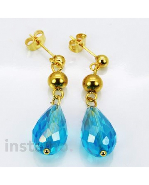 Dámske oceľové náušnice