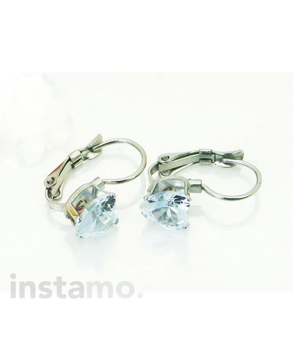 Dámské ocelové náušnice visací-322335-20