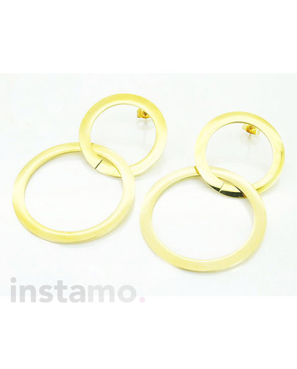 Dámské pozlacené náušnice-266046-20