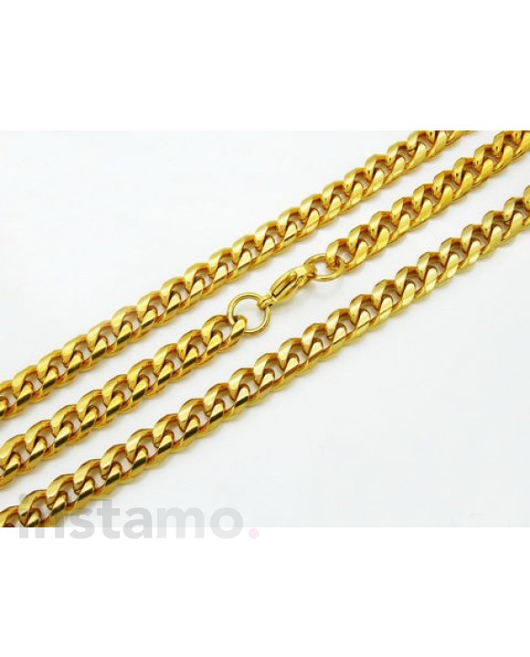 Pozlátená oceľová súprava