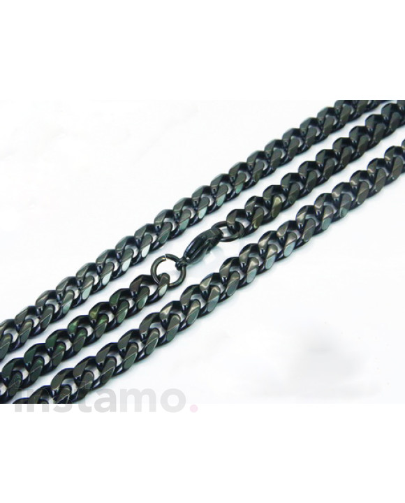 Pánská počerněná ocelová souprava-295646-20