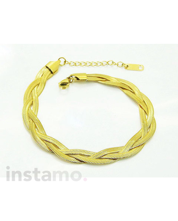 Dámský ocelový náramek-304059-20