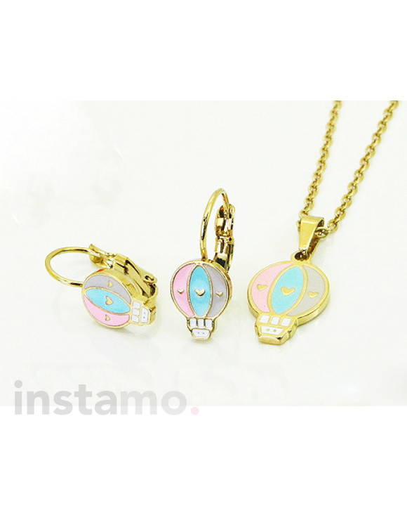 Dětská ocelová souprava balon-322341-20