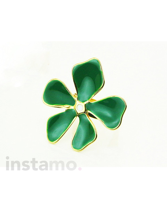 Ocelový prsten květ-307182-20