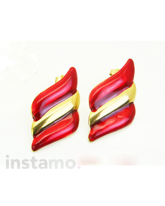 Ocelové barevné náušnice-322333-20