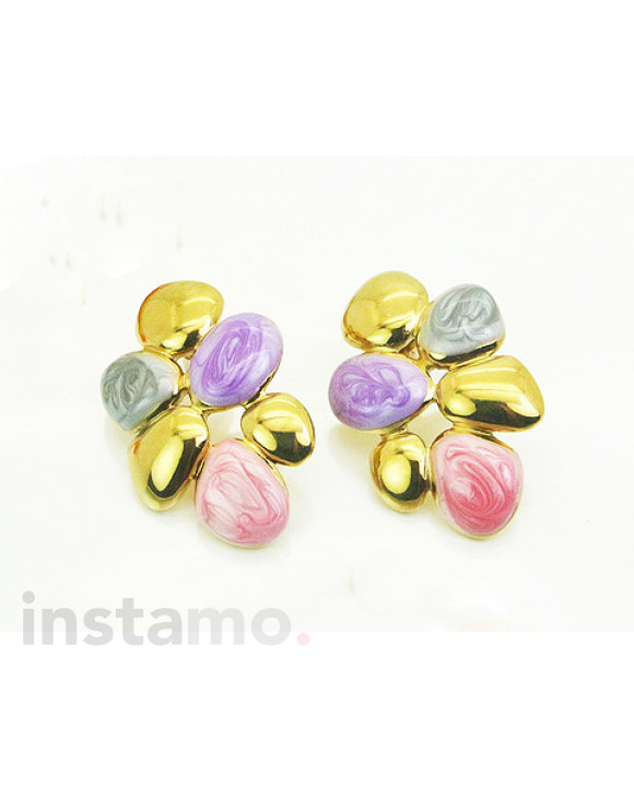 Ocelové barevné náušnie-322330-20