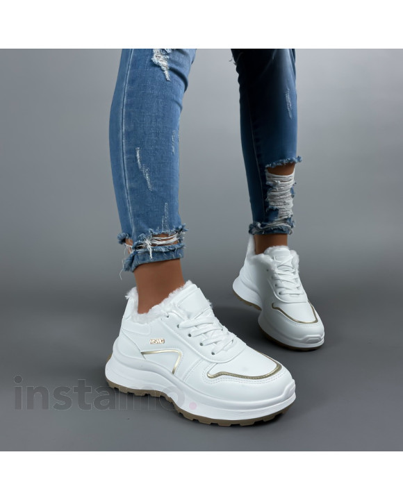 Bílé zateplené tenisky-314267-20