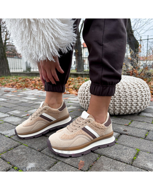 Hnědé zatepelené tenisky-323593-20