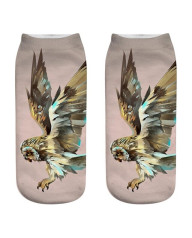 Ponožky Sova s 3D potiskem