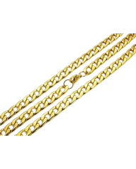 Pánská ocelová souprava pozlacená