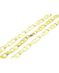 Pánská ocelová souprava pozlacená