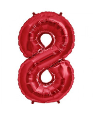 Červený balón 8