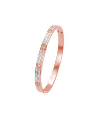 Dámský ocelový náramek rose