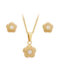 Dámská pozlacená souprava