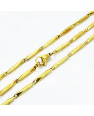 Pozlacená ocelová souprava