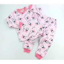 Bavlněné růžové pyžamo pro starší děvčata-258313-01