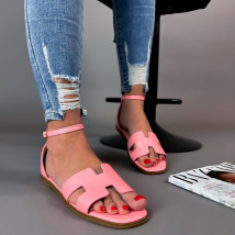 Růžové sandále-302302-010