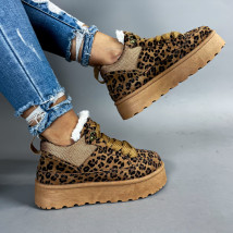 Leopardí zateplené tenisky-310212-05