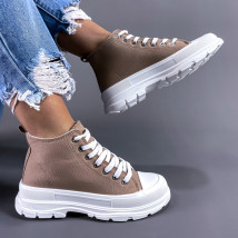 Hnědé trendy tenisky-239786-034