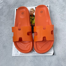 Oranžové pantofle-317142-07
