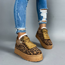 Leopardí zateplené tenisky-310212-05