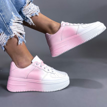 Bílo růžové tenisky-261400-025