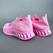 Světle růžové textilní tenisky-270539-08