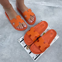 Oranžové pantofle-317142-07