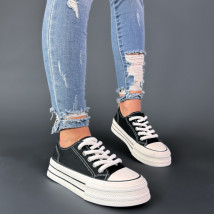 Černé plátěné tenisky-298913-02