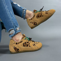 Hnědé tenisky s leopardím vzorem-314358-06