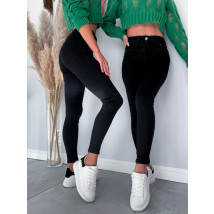 Černé elastické džíny-277209-01