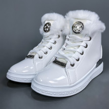 Bílé tenisky s kožešinkou-274479-04