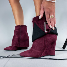 Vínové kotníkové boty-311977-02