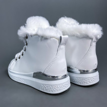 Bílé tenisky s kožešinkou-274479-04