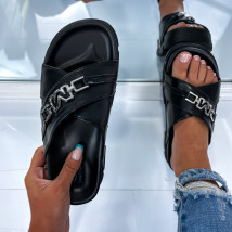 Černé pantofle-287165-01