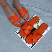 Oranžové pantofle-316406-01
