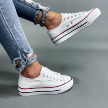 Bílé plátěné tenisky-283964-05