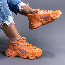 Oranžové stylové tenisky-242733-010