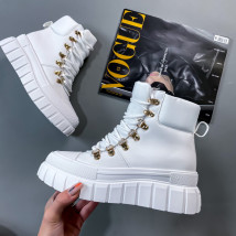 Bílé kotníkové boty-275223-020