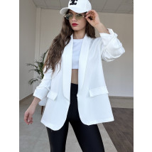 Bílé elegantní sako-317952-02