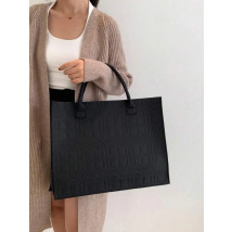 Černá shopper kabelka-285531-01