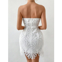 Bílé elegantní šaty-304014-02