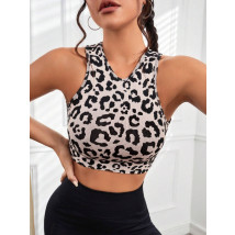 Růžový crop top-303827-03