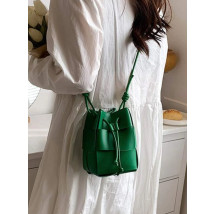 Zelená stylová kabelka měch-293338-01