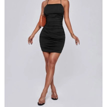 Černé mini šaty s odhalenými zády-283346-07