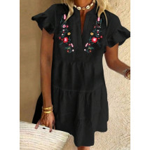 Černé šaty s výšivkou-304116-03