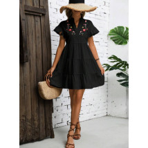Černé šaty s výšivkou-304116-03