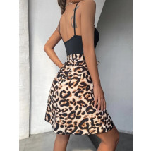 Černé šaty s leopardím vzorem-284577-02