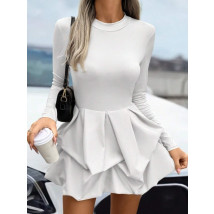 Bílé šaty PUFFY-309936-02