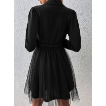 Černé šaty s tylovou sukní-299584-02